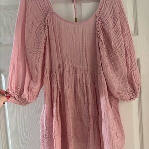 Free People Pink Women's Top